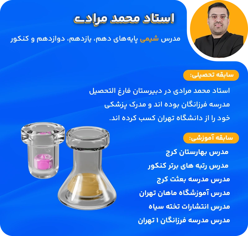 فعالیتهای آموزشی استاد محمد مرادی